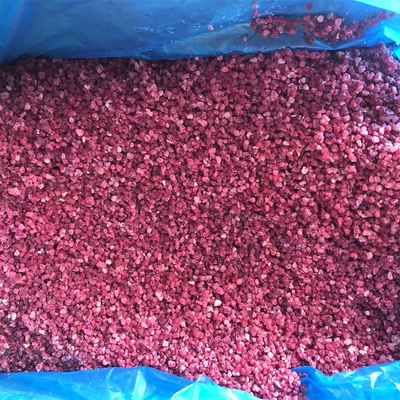 Wholesale IQF Frozen Raspberry Crumble Factory Price Strict Quality Control Good Taste