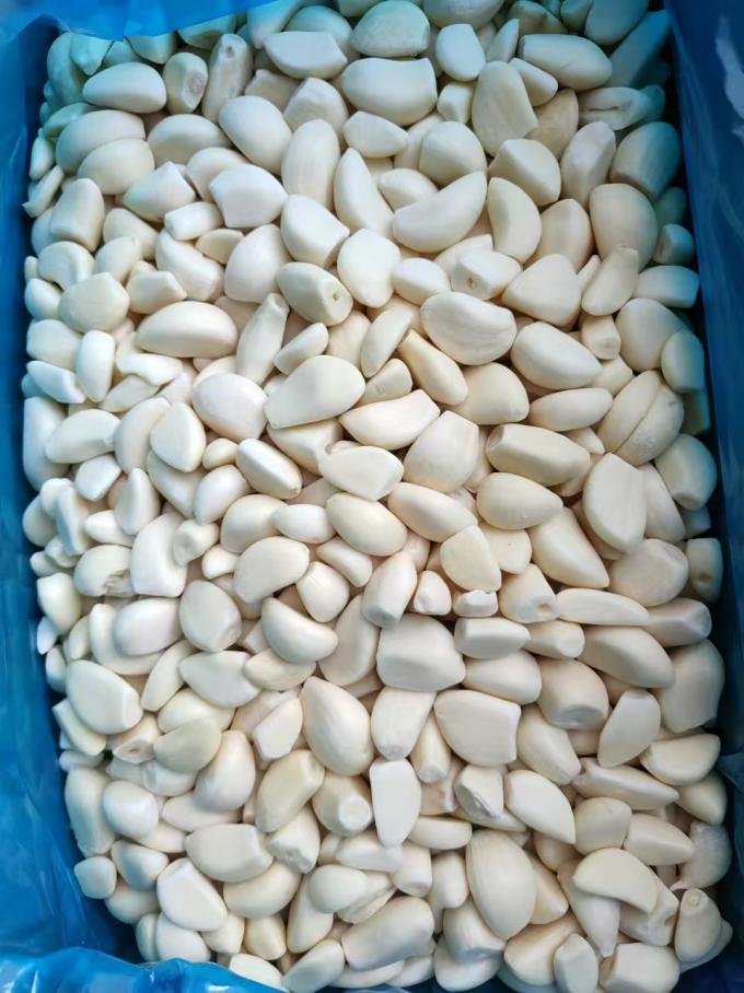 قیمت کارخانه محصولات داغ رنگ سفید گواهی BRC HACCP سبزیجات منجمد IQF سیر ارگانیک 0