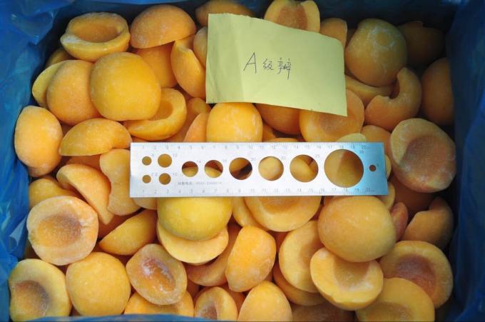 محصول 4 ستاره Sinocharm BRC-A، هلوهای منجمد شده با برش نصفه و با کیفیت IQF، قیمت عمده فروشی 10 کیلوگرمی، هلو زرد منجمد برای آبمیوه و نوشیدنی 1