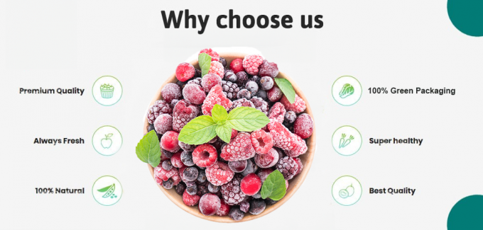 فروش داغ زردآلوی منجمد شده با کیفیت بالا به روش IQF برای عمده فروشی و خرده فروشی با قیمت کارخانه، نگهداری در آب، بسته بندی فله 5