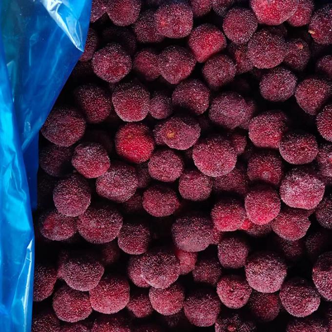 میوه های یخ زده IQF قرمز دایره ای یانگمی بیبری قیمت کارخانه عمده یخ زده Waxberry 4