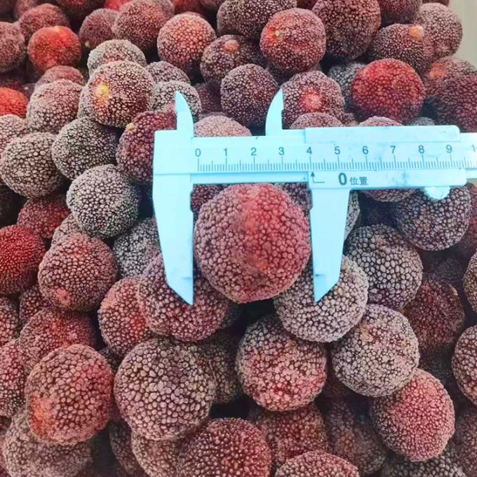 میوه های یخ زده IQF قرمز دایره ای یانگمی بیبری قیمت کارخانه عمده یخ زده Waxberry 7